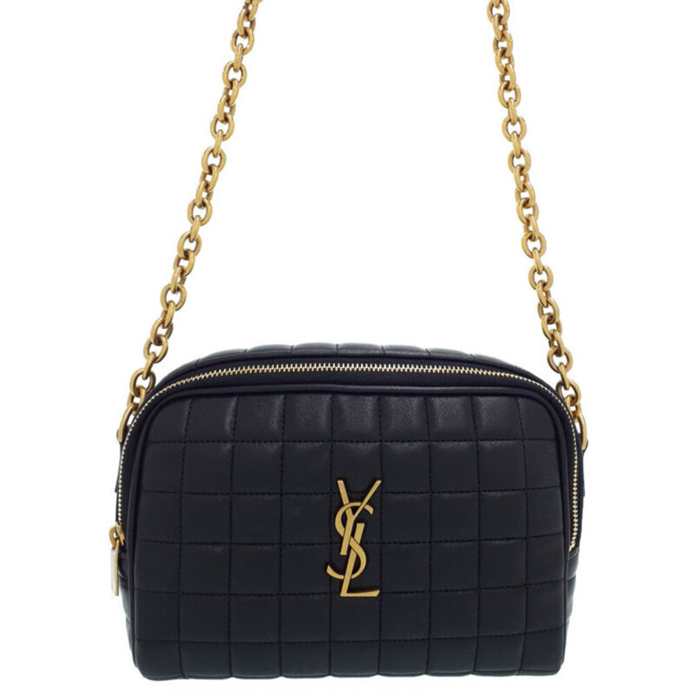 Saint Laurent Paris Cassandra Matelasse Carr Camera Bag chain shoulder - Picture 1 of 9